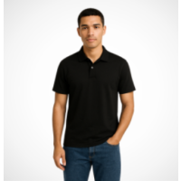 Classic Cotton Polo Shirt – Soft Pique Fabric, Durable Stitching, Button Placket, Ribbed Collar, Multiple Colors & Sizes, Custom Logo Embroidery, Perfect for Casual & Corporate Wear